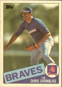 1985 Topps - Collector's Edition (Tiffany) #518 Chris Chambliss Front