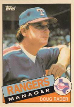 1985 Topps - Collector's Edition (Tiffany) #519 Doug Rader Front