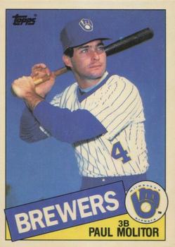 1985 Topps - Collector's Edition (Tiffany) #522 Paul Molitor Front