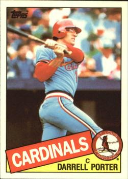 1985 Topps - Collector's Edition (Tiffany) #525 Darrell Porter Front