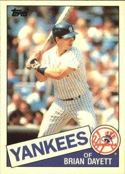 1985 Topps - Collector's Edition (Tiffany) #534 Brian Dayett Front