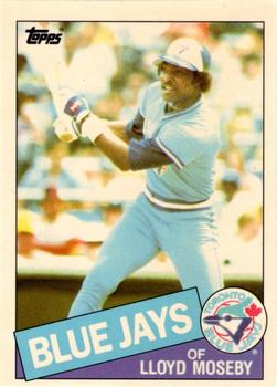 1985 Topps - Collector's Edition (Tiffany) #545 Lloyd Moseby Front