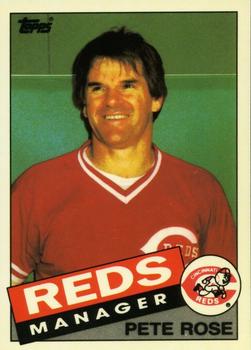 1985 Topps - Collector's Edition (Tiffany) #547 Pete Rose Front