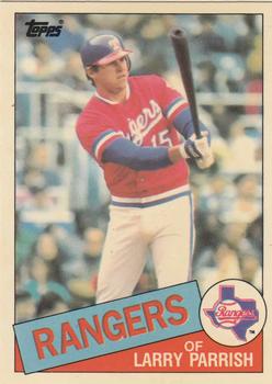 1985 Topps - Collector's Edition (Tiffany) #548 Larry Parrish Front