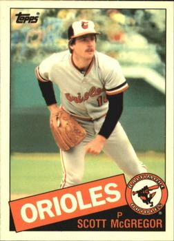 1985 Topps - Collector's Edition (Tiffany) #550 Scott McGregor Front