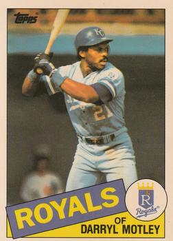 1985 Topps - Collector's Edition (Tiffany) #561 Darryl Motley Front