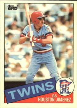1985 Topps - Collector's Edition (Tiffany) #562 Houston Jimenez Front