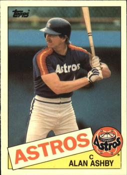 1985 Topps - Collector's Edition (Tiffany) #564 Alan Ashby Front