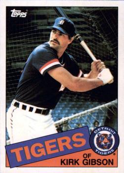 1985 Topps - Collector's Edition (Tiffany) #565 Kirk Gibson Front