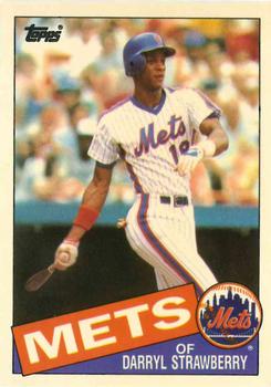 1985 Topps - Collector's Edition (Tiffany) #570 Darryl Strawberry Front
