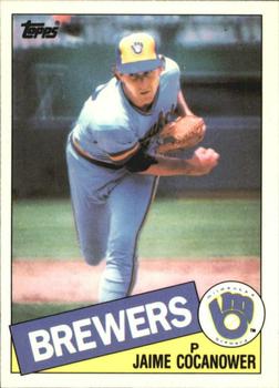 1985 Topps - Collector's Edition (Tiffany) #576 Jaime Cocanower Front