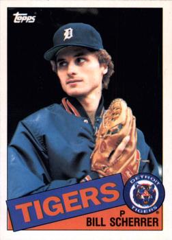 1985 Topps - Collector's Edition (Tiffany) #586 Bill Scherrer Front