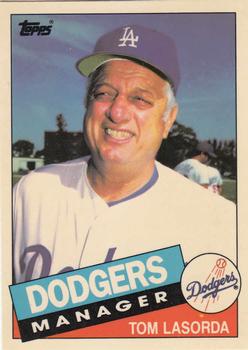 1985 Topps - Collector's Edition (Tiffany) #601 Tom Lasorda Front