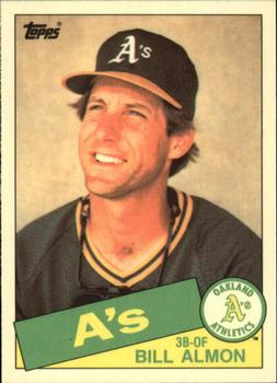 1985 Topps - Collector's Edition (Tiffany) #607 Bill Almon Front