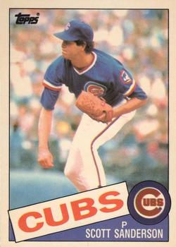 1985 Topps - Collector's Edition (Tiffany) #616 Scott Sanderson Front