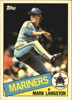1985 Topps - Collector's Edition (Tiffany) #625 Mark Langston Front