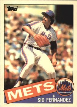1985 Topps - Collector's Edition (Tiffany) #649 Sid Fernandez Front