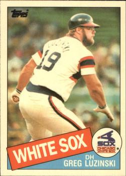 1985 Topps - Collector's Edition (Tiffany) #650 Greg Luzinski Front