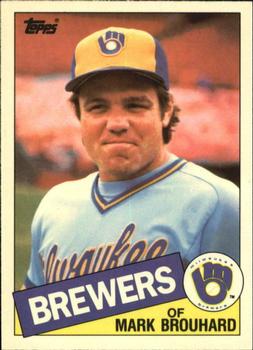 1985 Topps - Collector's Edition (Tiffany) #653 Mark Brouhard Front
