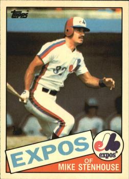 1985 Topps - Collector's Edition (Tiffany) #658 Mike Stenhouse Front