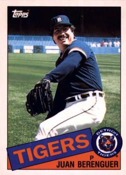 1985 Topps - Collector's Edition (Tiffany) #672 Juan Berenguer Front