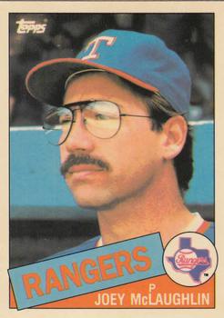 1985 Topps - Collector's Edition (Tiffany) #678 Joey McLaughlin Front
