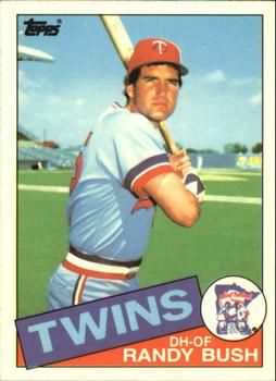 1985 Topps - Collector's Edition (Tiffany) #692 Randy Bush Front