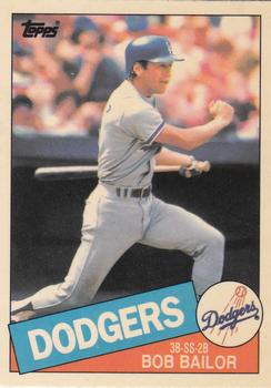 1985 Topps - Collector's Edition (Tiffany) #728 Bob Bailor Front