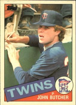 1985 Topps - Collector's Edition (Tiffany) #741 John Butcher Front