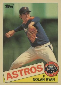 1985 Topps - Collector's Edition (Tiffany) #760 Nolan Ryan Front