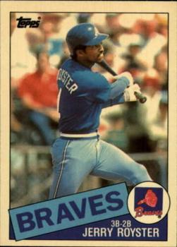 1985 Topps - Collector's Edition (Tiffany) #776 Jerry Royster Front