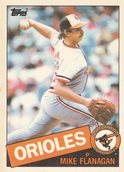 1985 Topps - Collector's Edition (Tiffany) #780 Mike Flanagan Front