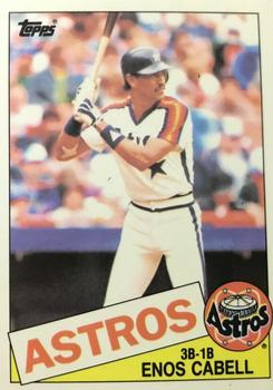 1985 Topps - Collector's Edition (Tiffany) #786 Enos Cabell Front
