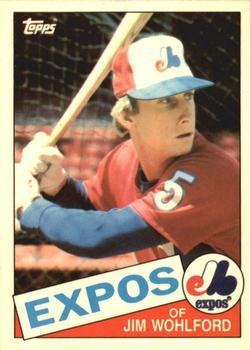 1985 Topps - Collector's Edition (Tiffany) #787 Jim Wohlford Front