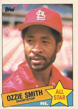 1985 Topps - Collector's Edition (Tiffany) #715 Ozzie Smith Front