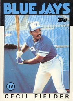 1986 Topps - Collector's Edition (Tiffany) #386 Cecil Fielder Front