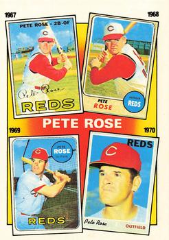 1986 Topps - Collector's Edition (Tiffany) #3 The Pete Rose Years: 1967-1970 Front