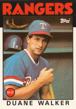 1986 Topps - Collector's Edition (Tiffany) #22 Duane Walker Front