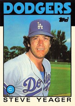 1986 Topps - Collector's Edition (Tiffany) #32 Steve Yeager Front