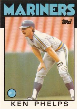1986 Topps - Collector's Edition (Tiffany) #34 Ken Phelps Front