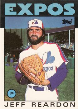 1986 Topps - Collector's Edition (Tiffany) #35 Jeff Reardon Front
