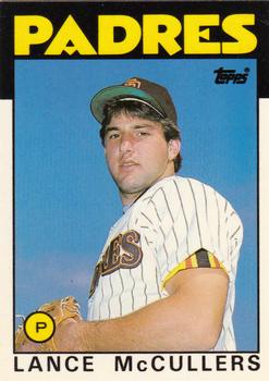 1986 Topps - Collector's Edition (Tiffany) #44 Lance McCullers Front