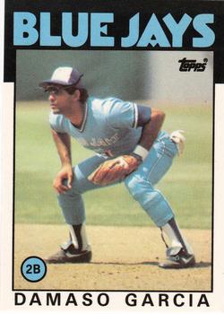 1986 Topps - Collector's Edition (Tiffany) #45 Damaso Garcia Front