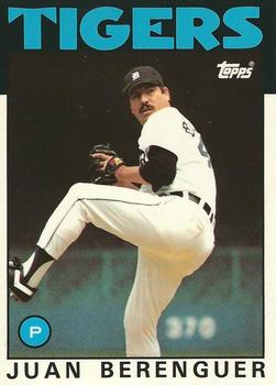 1986 Topps - Collector's Edition (Tiffany) #47 Juan Berenguer Front
