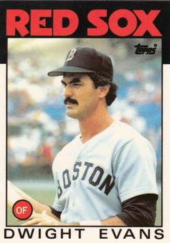 1986 Topps - Collector's Edition (Tiffany) #60 Dwight Evans Front