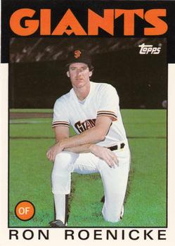 1986 Topps - Collector's Edition (Tiffany) #63 Ron Roenicke Front