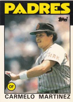 1986 Topps - Collector's Edition (Tiffany) #67 Carmelo Martinez Front