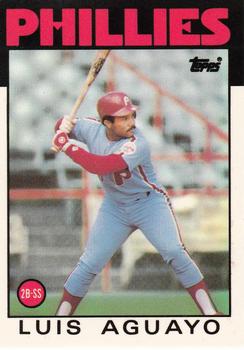 1986 Topps - Collector's Edition (Tiffany) #69 Luis Aguayo Front