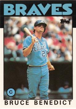 1986 Topps - Collector's Edition (Tiffany) #78 Bruce Benedict Front