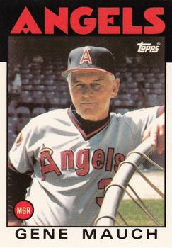 1986 Topps - Collector's Edition (Tiffany) #81 Gene Mauch Front